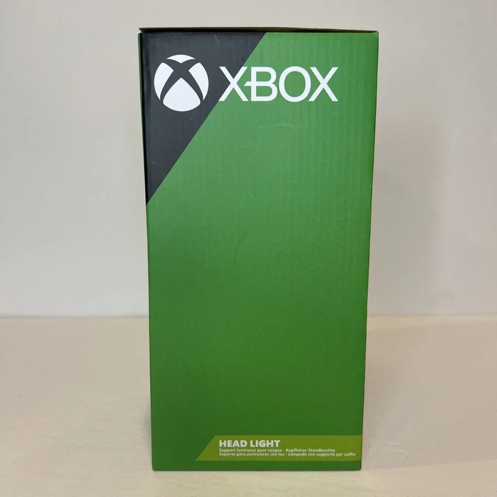 Xbox Official Head Light Gear Light Up Headphone Stand 2 Lighting Modes New